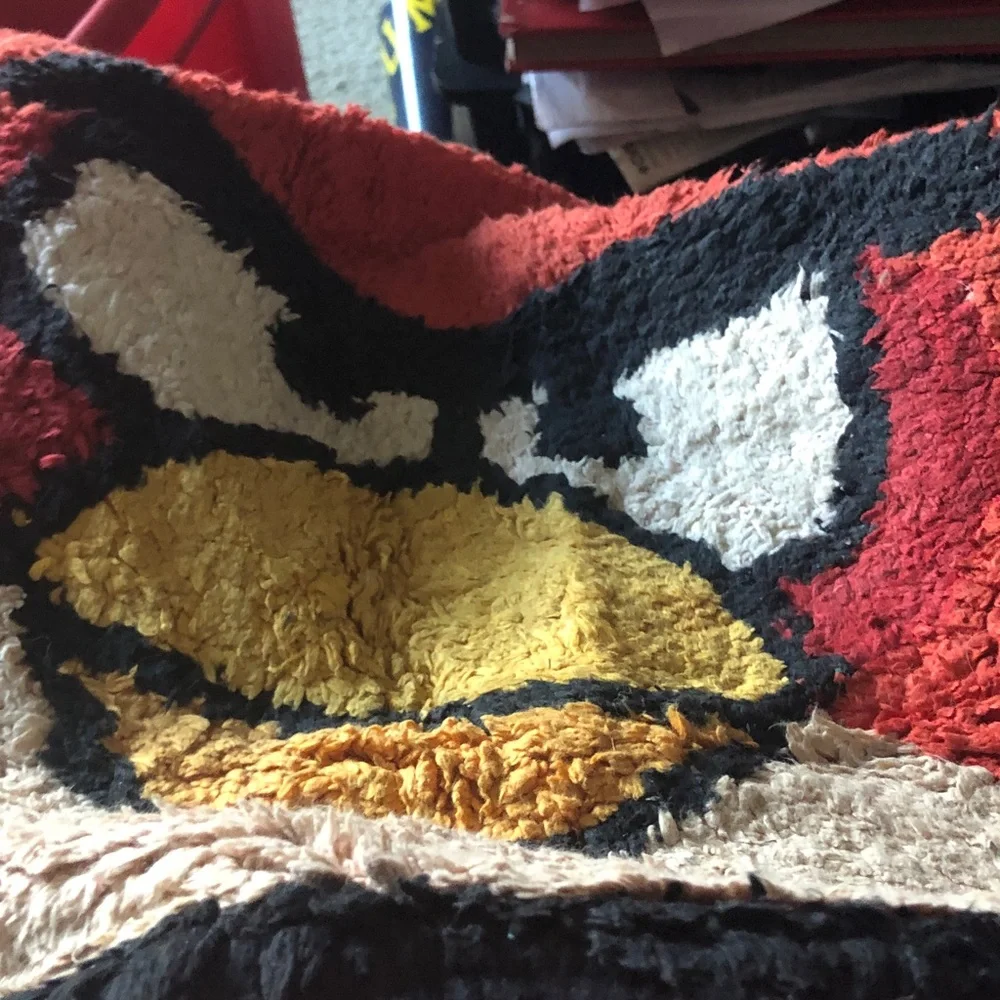 Angry Birds bath rug